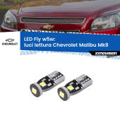 0 Luci Lettura LED Chevrolet Malibu Mk8 posteriori: W5W Fly W5W: Lampadine LED Fly 6000k (Coppia)