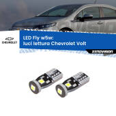 0 Luci Lettura LED Chevrolet Volt  2011 - 2019: W5W Fly W5W: Lampadine LED Fly 6000k (Coppia)