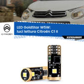 0 Luci Lettura LED Citroën C1 II 2014 in poi: T10 GoldStar T10 (W5W) Goldstar Coppia LED Canbus Next Gen
