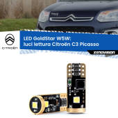 0 Luci Lettura LED Citroën C3 Picasso  2009 - 2016: T10 GoldStar T10 (W5W) Goldstar Coppia LED Canbus Next Gen