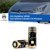 0 Luci Lettura LED Citroën C4 Picasso 2006 - 2013: T10 GoldStar T10 (W5W) Goldstar Coppia LED Canbus Next Gen