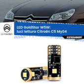 0 Luci Lettura LED Citroën C5 My04 2004 - 2008: T10 GoldStar T10 (W5W) Goldstar Coppia LED Canbus Next Gen