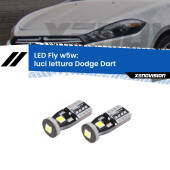 0 Luci Lettura LED Dodge Dart 2012 in poi: W5W Fly W5W: Lampadine LED Fly 6000k (Coppia)