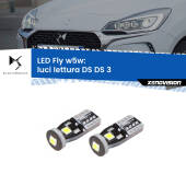 0 Luci Lettura LED DS DS 3 2015 in poi: W5W Fly W5W: Lampadine LED Fly 6000k (Coppia)