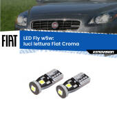 0 Luci Lettura LED Fiat Croma 2005 - 2010: W5W Fly W5W: Lampadine LED Fly 6000k (Coppia)