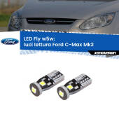 0 Luci Lettura LED Ford C-Max Mk2 2011 - 2019: W5W Fly W5W: Lampadine LED Fly 6000k (Coppia)