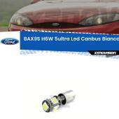 BAX9S (H6W) 360 gradi a 5Ultra Led - Canbus - Bianco Lunare
