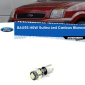 BAX9S (H6W) 360 gradi a 5Ultra Led - Canbus - Bianco Lunare