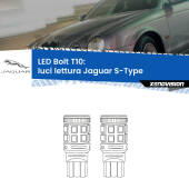 0 Luci Lettura LED Jaguar S-Type 1999 - 2007: T10 Bolt T10: LED Bolt 6000k (Coppia)