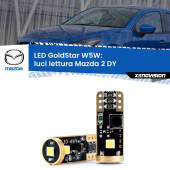 0 Luci Lettura LED Mazda 2 DY 2003 - 2007: T10 GoldStar T10 (W5W) Goldstar Coppia LED Canbus Next Gen