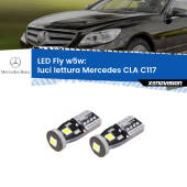 0 Luci Lettura LED Mercedes CLA C117 2012 - 2019: W5W Fly W5W: Lampadine LED Fly 6000k (Coppia)