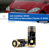 0 Luci Lettura LED Mercedes Classe-A W169 anteriori: T10 GoldStar T10 (W5W) Goldstar Coppia LED Canbus Next Gen