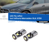 0 Luci Lettura LED Mercedes GLA X156 posteriori: W5W Fly W5W: Lampadine LED Fly 6000k (Coppia)