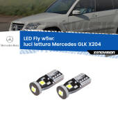 0 Luci Lettura LED Mercedes GLK X204 2008 - 2015: W5W Fly W5W: Lampadine LED Fly 6000k (Coppia)