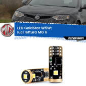0 Luci Lettura LED MG 6  2010 in poi: T10 GoldStar T10 (W5W) Goldstar Coppia LED Canbus Next Gen