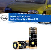 0 Luci Lettura LED Opel Tigra S93 1994 - 2000: T10 GoldStar T10 (W5W) Goldstar Coppia LED Canbus Next Gen