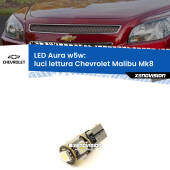0 Luci Lettura LED per Chevrolet Malibu Mk8 posteriori: Aura w5w W5W: lampadina LED Aura 6000k