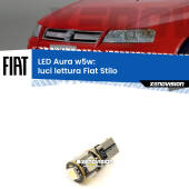 0 Luci Lettura LED per Fiat Stilo 2001 - 2006: Aura w5w W5W: lampadina LED Aura 6000k