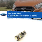 0 Luci Lettura LED per Ford Transit Custom 2012 - 2022: Aura w5w W5W: lampadina LED Aura 6000k