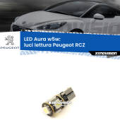 0 Luci Lettura LED per Peugeot RCZ 2010 - 2015: Aura w5w W5W: lampadina LED Aura 6000k