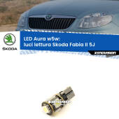 0 Luci Lettura LED per Skoda Fabia II 5J 2006 - 2014: Aura w5w W5W: lampadina LED Aura 6000k