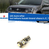 0 Luci Lettura LED per Suzuki Grand vitara II JT, TE, TD 2005 - 2015: Aura w5w W5W: lampadina LED Aura 6000k