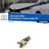 0 Luci Lettura LED per Toyota Aygo B4 2014 in poi: Aura w5w W5W: lampadina LED Aura 6000k