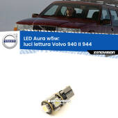 0 Luci Lettura LED per Volvo 940 II 944 1994 - 1998: Aura w5w W5W: lampadina LED Aura 6000k