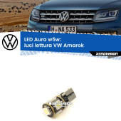 0 Luci Lettura LED per VW Amarok  2010 - 2016: Aura w5w W5W: lampadina LED Aura 6000k
