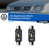 0 Luci Lettura LED per VW Bora posteriori: C5W BlackForce 36mm (Coppia) C5W 36mm: LED Blackforce 6000k (Coppia)