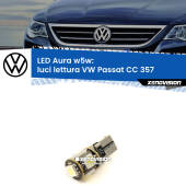 0 Luci Lettura LED per VW Passat CC 357 2008 - 2012: Aura w5w W5W: lampadina LED Aura 6000k