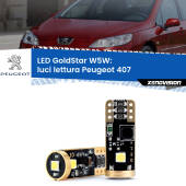 0 Luci Lettura LED Peugeot 407 2004 - 2011: T10 GoldStar T10 (W5W) Goldstar Coppia LED Canbus Next Gen