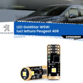 0 Luci Lettura LED Peugeot 408 2010 in poi: T10 GoldStar T10 (W5W) Goldstar Coppia LED Canbus Next Gen