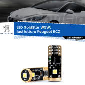0 Luci Lettura LED Peugeot RCZ 2010 - 2015: T10 GoldStar T10 (W5W) Goldstar Coppia LED Canbus Next Gen
