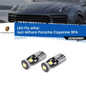 0 Luci Lettura LED Porsche Cayenne 9PA 2002 - 2010: W5W Fly W5W: Lampadine LED Fly 6000k (Coppia)