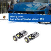 0 Luci Lettura LED Porsche Macan 95B posteriori: W5W Fly W5W: Lampadine LED Fly 6000k (Coppia)