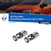 0 Luci Lettura LED Renault Clio IV 2012 - 2018: W5W Fly W5W: Lampadine LED Fly 6000k (Coppia)