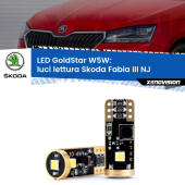 0 Luci Lettura LED Skoda Fabia III NJ 2014 in poi: T10 GoldStar T10 (W5W) Goldstar Coppia LED Canbus Next Gen