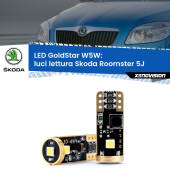 0 Luci Lettura LED Skoda Roomster 5J 2006 - 2015: T10 GoldStar T10 (W5W) Goldstar Coppia LED Canbus Next Gen