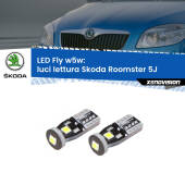 0 Luci Lettura LED Skoda Roomster 5J 2006 - 2015: W5W Fly W5W: Lampadine LED Fly 6000k (Coppia)