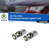 0 Luci Lettura LED Skoda Superb II B6 2008 - 2015: W5W Fly W5W: Lampadine LED Fly 6000k (Coppia)