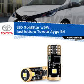 0 Luci Lettura LED Toyota Aygo B4 2014 in poi: T10 GoldStar T10 (W5W) Goldstar Coppia LED Canbus Next Gen