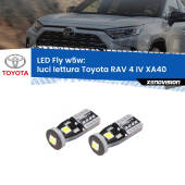 0 Luci Lettura LED Toyota RAV 4 IV XA40 2012 - 2018: W5W Fly W5W: Lampadine LED Fly 6000k (Coppia)