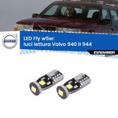 0 Luci Lettura LED Volvo 940 II 944 1994 - 1998: W5W Fly W5W: Lampadine LED Fly 6000k (Coppia)
