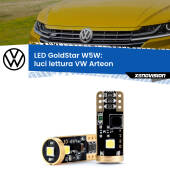 0 Luci Lettura LED VW Arteon  2017 in poi: T10 GoldStar T10 (W5W) Goldstar Coppia LED Canbus Next Gen