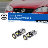 0 Luci Lettura LED VW Golf 5 2003 - 2009: W5W Fly W5W: Lampadine LED Fly 6000k (Coppia)