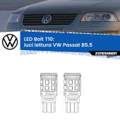 0 Luci Lettura LED VW Passat B5.5 2000 - 2005: T10 Bolt T10: LED Bolt 6000k (Coppia)