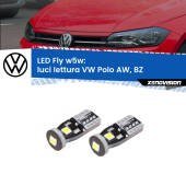 0 Luci Lettura LED VW Polo AW, BZ 2017 in poi: W5W Fly W5W: Lampadine LED Fly 6000k (Coppia)