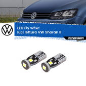 0 Luci Lettura LED VW Sharan II centrali: W5W Fly W5W: Lampadine LED Fly 6000k (Coppia)