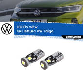 0 Luci Lettura LED VW Taigo 2020 in poi: W5W Fly W5W: Lampadine LED Fly 6000k (Coppia)
